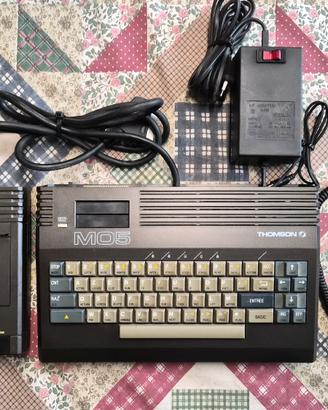 Thomson MO5 Computer + Recorder LEP + Penna Ottica