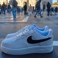 Scarpe Nike Air Force One white/black