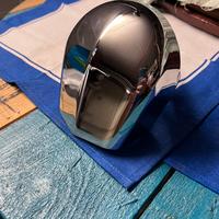 Campana copri tromba cromata - coperchio clacson