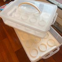 Porta cupcake muffin lasagna biscotti Snapware