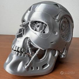 Teschio Terminator T-800 in Stampa 3D - Unico!