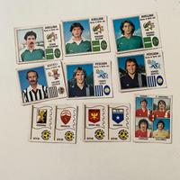 Lotto 9 Figurine calciatori Panini anno 79 - 80