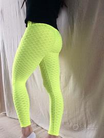 Leggings push up fluo