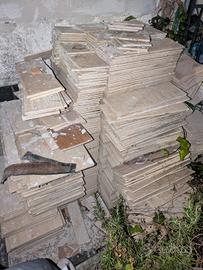 Piastrelle per esterno effetto ruvido rosa beige 