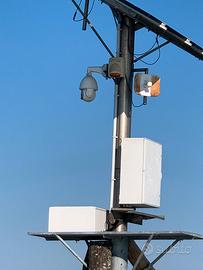 Impianto di video sorveglianza infrarosso