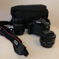 Canon Eos 4000D Bundle Obiettivo 18-55mm e 50mm