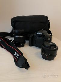 Canon Eos 4000D Bundle Obiettivo 18-55mm e 50mm