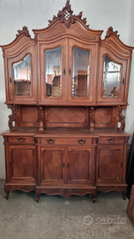 Due credenze antiche fine 800 in legno originali