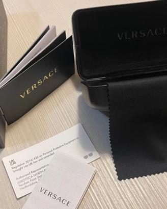 Occhiali Versace bianco/oro