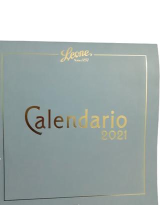 Leone Pastiglie Torino 1857 Calendario 2021 Rarità