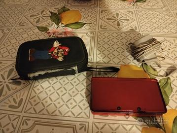 Nintendo 3ds rossa + 3 giochi