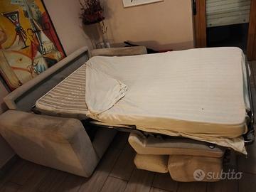  divano letto con materasso 