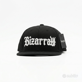 SNAPBACK NERO - brand BIZARRAW