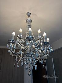 Lampadario, grande, a bracci stile barocco/moderno