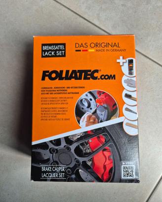 Kit vernice Foliatec gialla per pinze freni