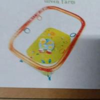 Box neonato Soft & Play Green Farm BREVI nuovo