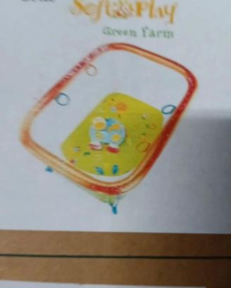 Box neonato Soft & Play Green Farm BREVI nuovo