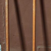 coppia remi in legno 