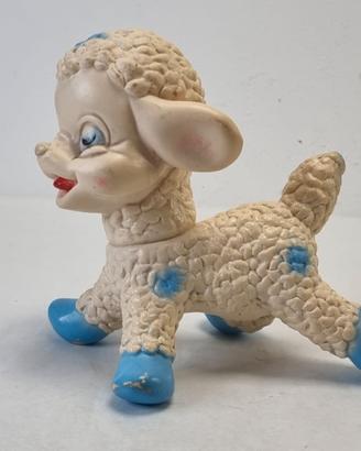 Giocattolo in gomma Ledra anni Sessanta