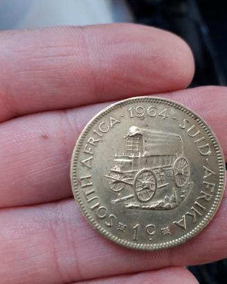 Moneta da 1 cent Sudafrica