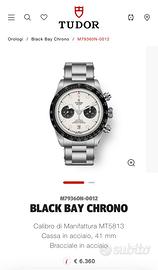 Tudor Black Bay Chrono Nuovo