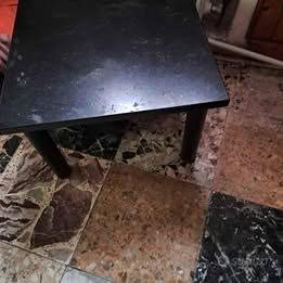 tavolino 62 x 62 alto 48 nero
