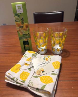 Confezione tema limoni