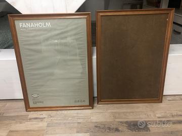 Cornici 50x70 in legno e vetro