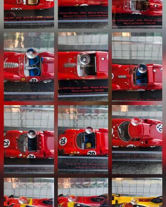 Le 12 Ferrari vincitrici a LeMans