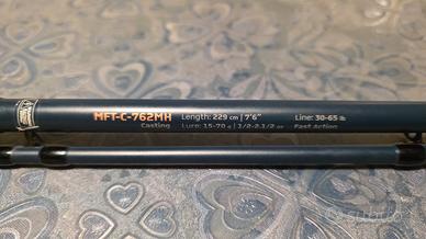Canna pesca casting Molix Fioretto Trofeo 762 MH