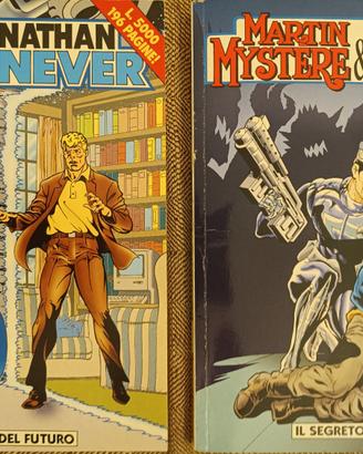 Martin Mystere e Nathan Never 2 albi  fuori serie 