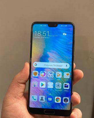 Huawei P20 black 128 GB - 7623