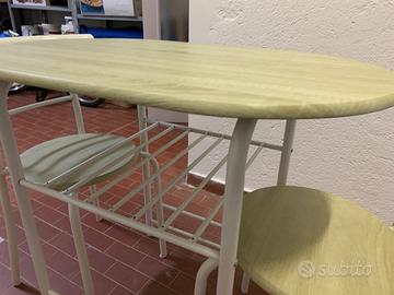 Set Tavolo e 2 Sedie salvaspazio