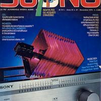 rivista SUONO numero 87 novembre 1979