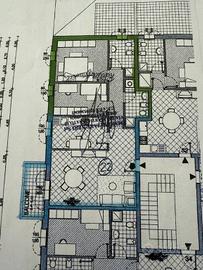 STUPENDO APPARTAMENTO CON DUE CAMERE DA LETTO E DU