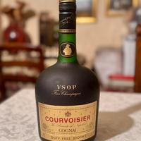 Bottiglia Cognac Courvoisier VSOP Duty Free 1970’s
