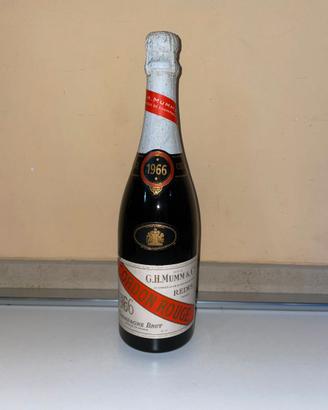 CHAMPAGNE G.H. MUMM CORDON ROUGE VINTAGE 1966