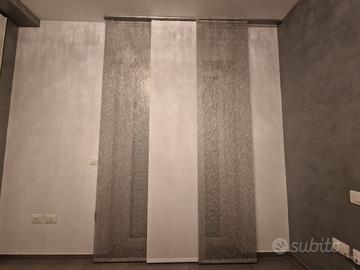 Tenda da interno con binario.