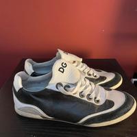 Scarpe D&G bianche e nere