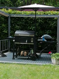 Barbecue JamesTown xxl con coperchio 