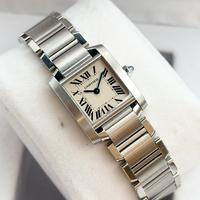 Cartier Tank Francaise, 20x25, Si Permute