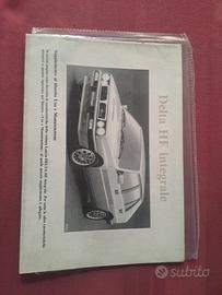 LIBRETTO USO MANUTENZIONE LANCIA DELTA INTEGRALE O