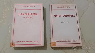 2 libri vintage G: Rovetta 1946 e 1951 vedi foto x