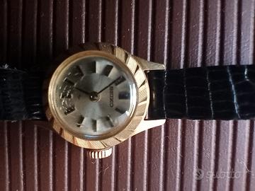 orologio vintage  donna  in oro 18k 