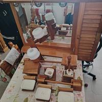 arredo bagno in ciliegio 