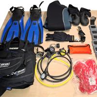 Attrezzatura completa SUB