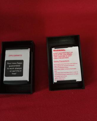 Accendi zippo con omaggio