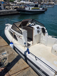 Barca semicabinato 40cv