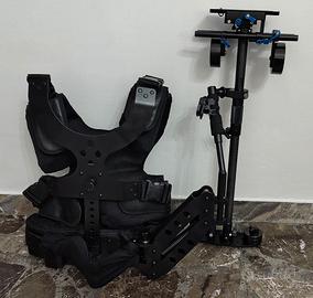 Steadicam + gilet + braccio ammortizzato