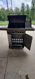 Barbecue a gas